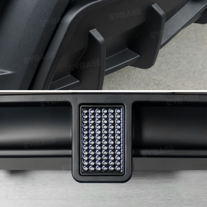 Model Y Juniper Rear Diffuser Sporty Style Lower Bumper Lip with LED Brake Light ABS Body Kit for Tesla
