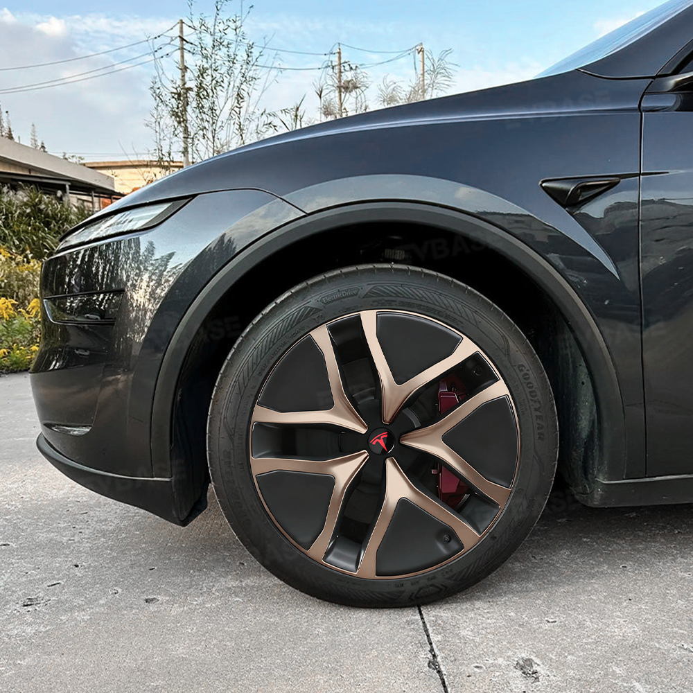 Model Y Juniper Wheel Covers 19 Inch Wheels Hubcaps Performance Look