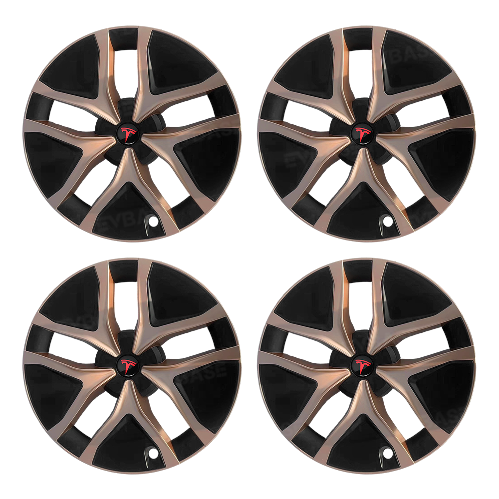 Model Y Juniper Wheel Covers 19 Inch Wheels Hubcaps Performance Look