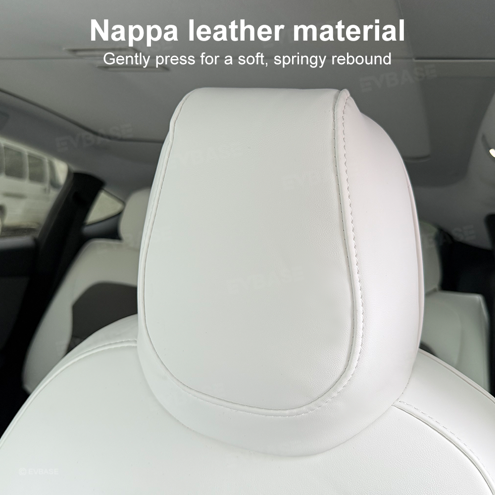 Model Y/ Y Juniper Seat Covers NAPPA Leather Seat Protector Full Set Airbag Compatible