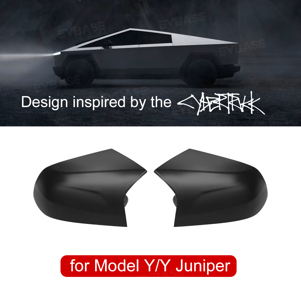 Model Y/ Y Juniper Side Mirror Cover Cyber Style Rear View Mirror Cap Protective Overlay