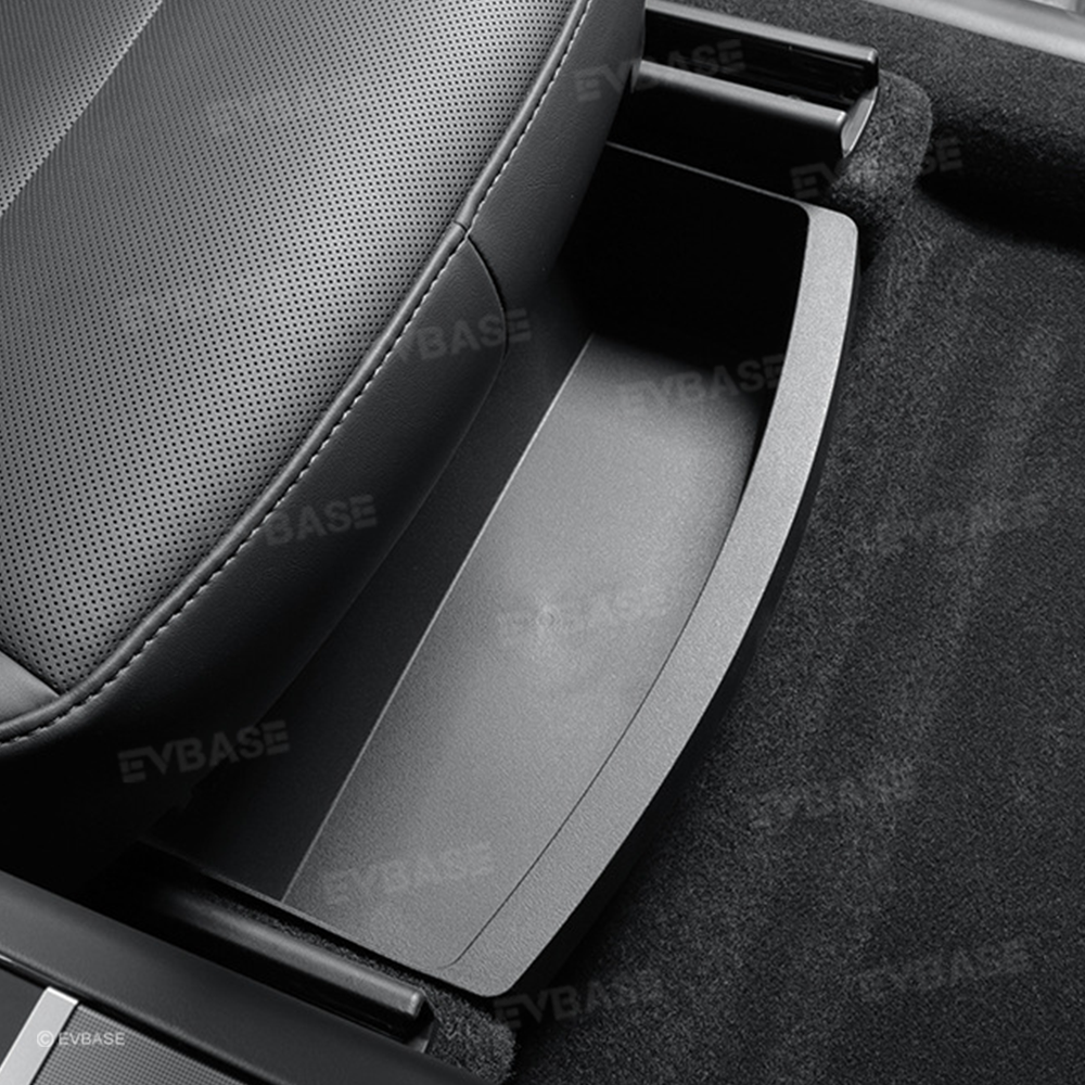 Model Y/ Y Juniper Under Seat Storage Box for Tesla Hidden TPE Organizer Tray