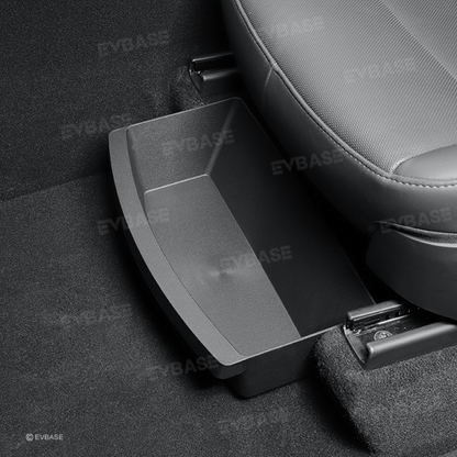 Model Y/ Y Juniper Under Seat Storage Box for Tesla Hidden TPE Organizer Tray