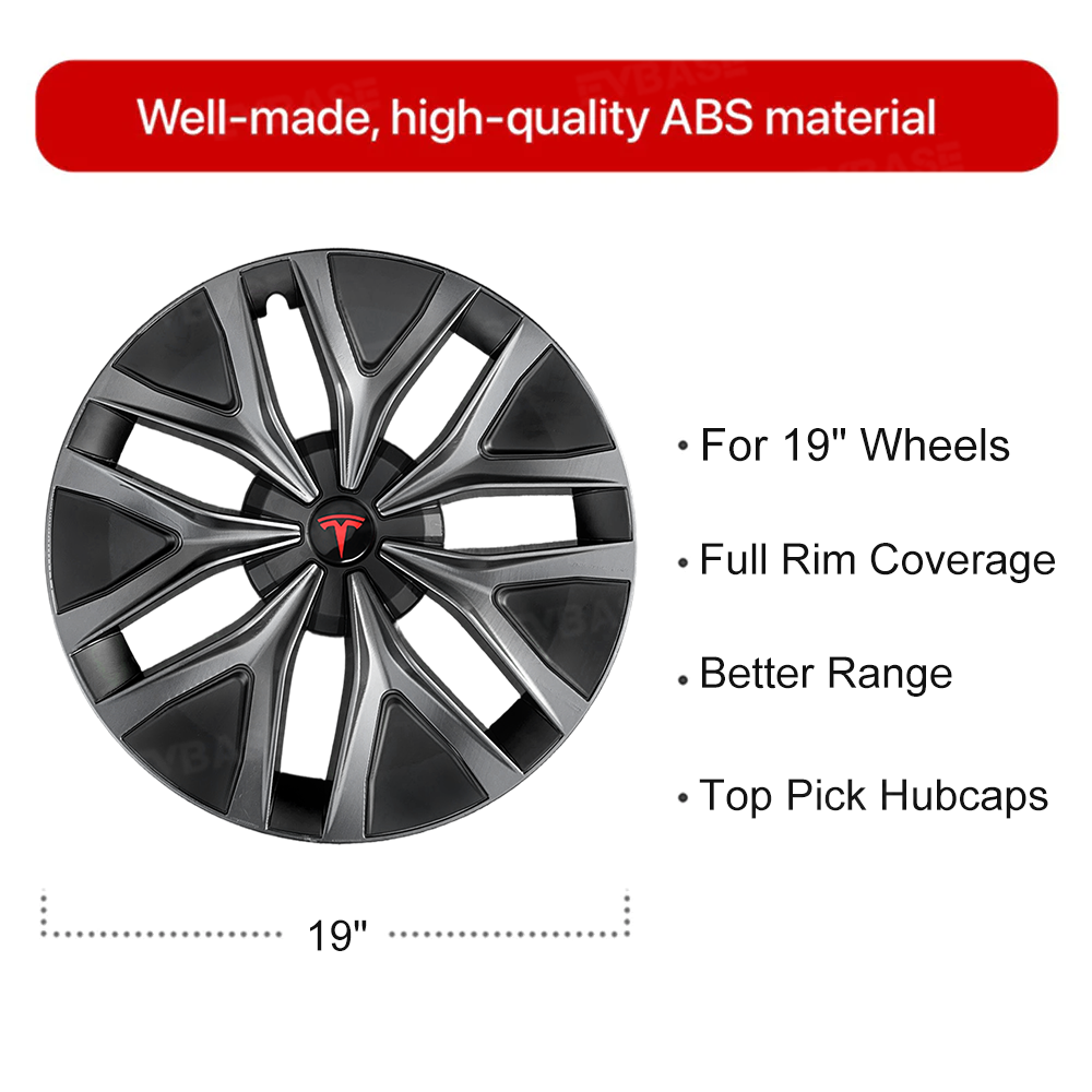 Model Y/ Y Juniper 19 Inch Wheel Covers Performance-Inspired Wheels Hubcaps for Tesla