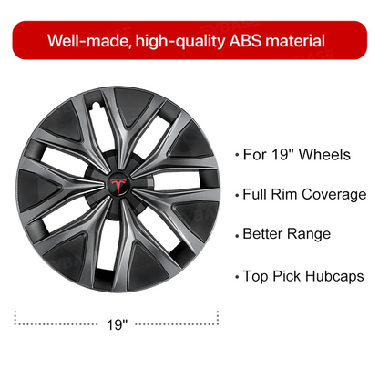 Model Y/ Y Juniper 19 Inch Wheel Covers Performance-Inspired Wheels Hubcaps for Tesla