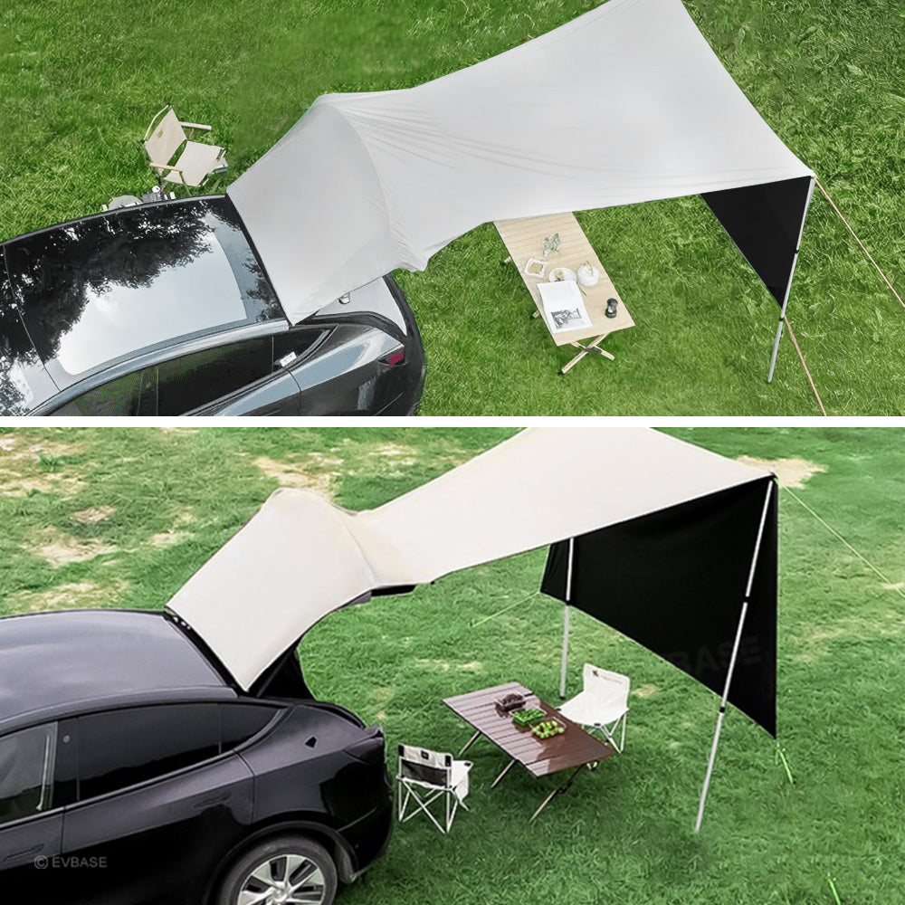 Model Y/ Y Juniper Camping Tent Tailgate Awning Tent Waterproof Oxford Cloth Sunshade for Tesla