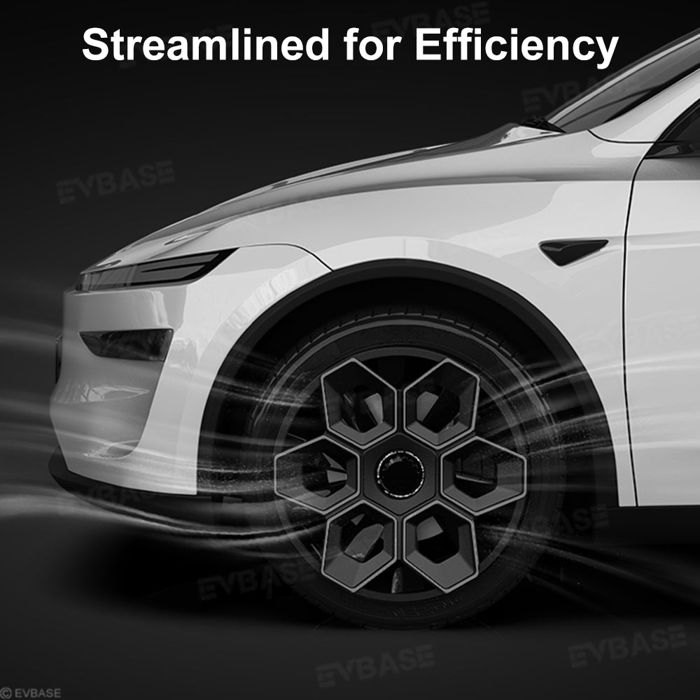 Model Y/ Y Juniper Wheel Covers 19 Inch Hex Wedge Hubcaps Honeycomb Wheels Style for Tesla