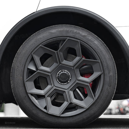 Model Y/ Y Juniper Wheel Covers 19 Inch Hex Wedge Hubcaps Honeycomb Wheels Style for Tesla