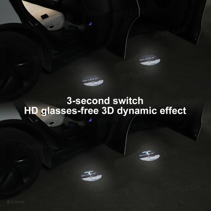 Model Y/3 Door Light Projector with Space Martian Style Puddle Lights for Tesla