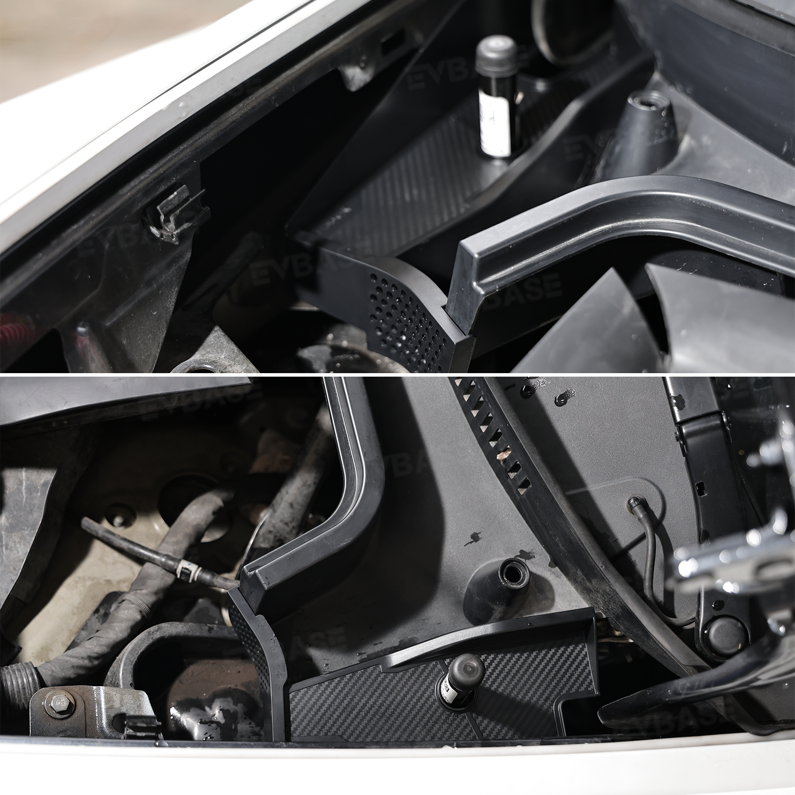 Model Y Juniper/ 3 Highland Frunk Guard All-Weather ABS Full Coverage Water Diversion Cover for Tesla