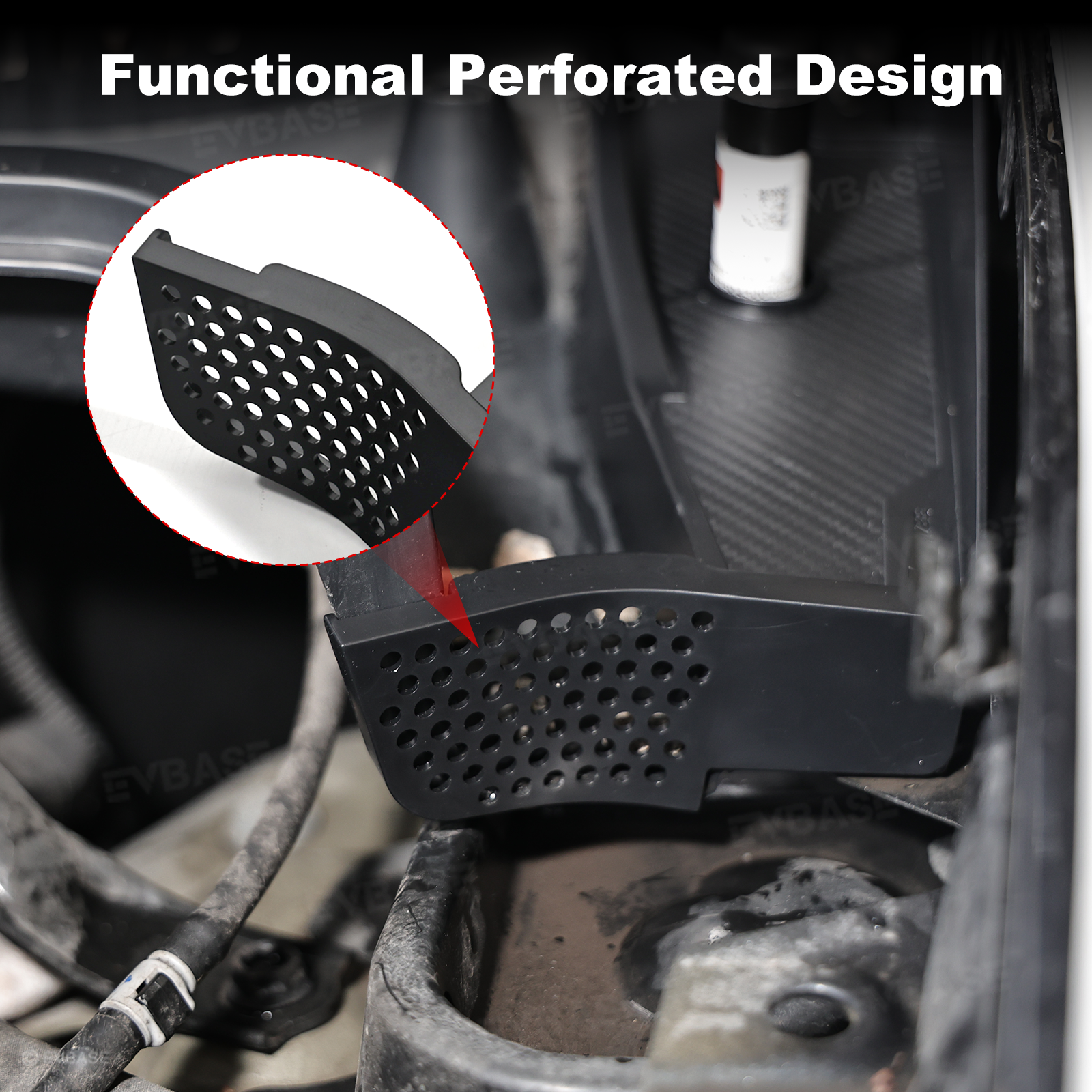 Model Y Juniper/ 3 Highland Frunk Guard All-Weather ABS Full Coverage Water Diversion Cover for Tesla