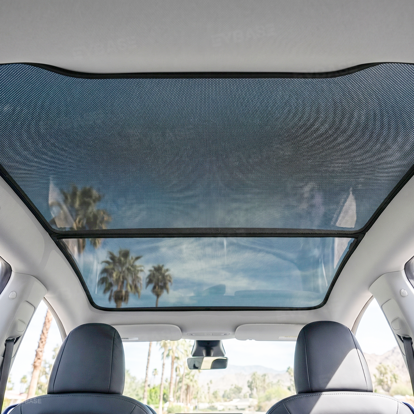 Model Y Juniper/ 3 Highland Glass Roof Sunshade Heat Insulation UV Protection Sun Visor OEM-Style Sunroof & Rear Window Sun Shade
