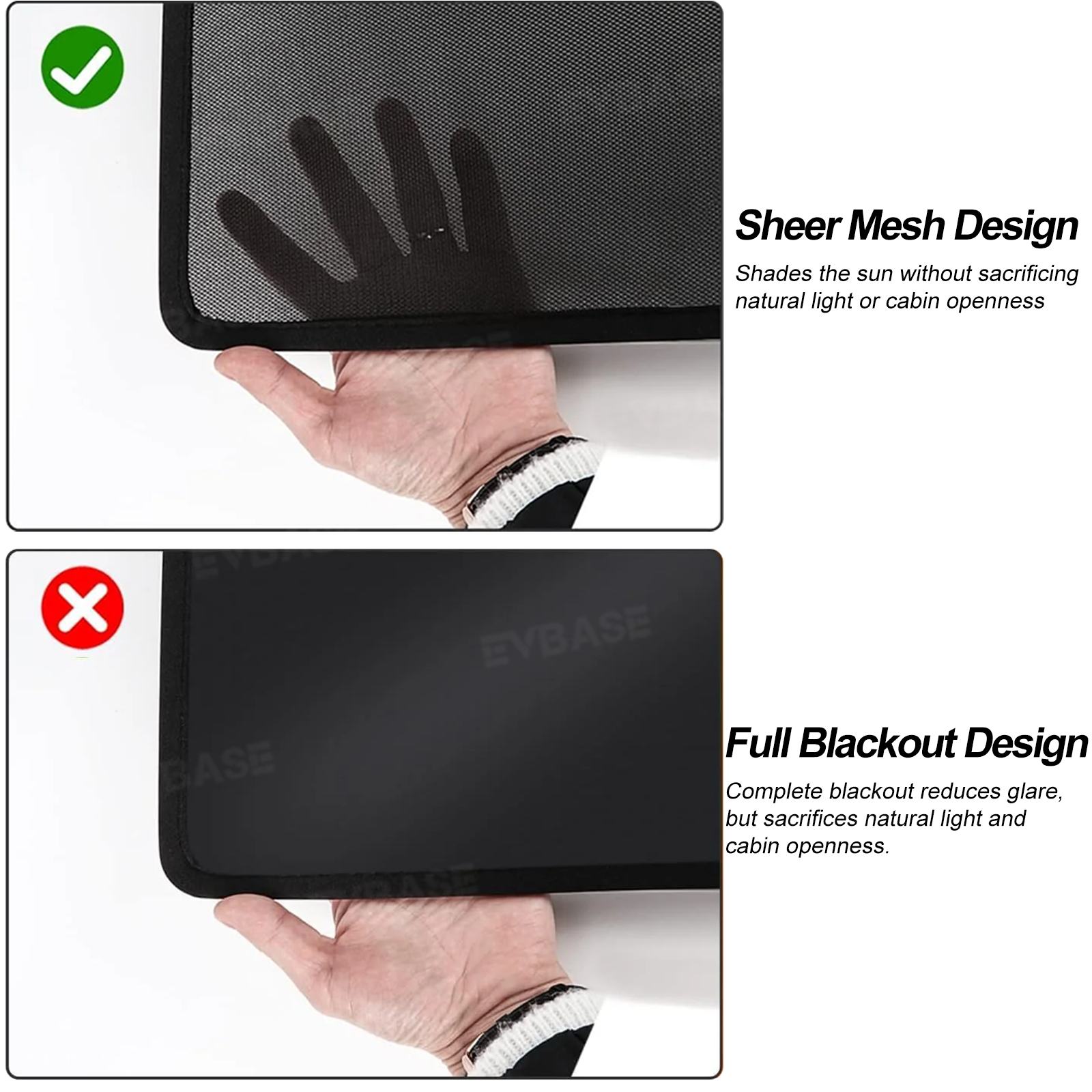 Model Y Juniper/ 3 Highland Glass Roof Sunshade Heat Insulation UV Protection Sun Visor OEM-Style Sunroof & Rear Window Sun Shade