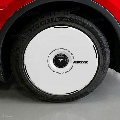 Model Y Juniper Aero Wheel Covers Custom UV-Printed Graphic Hubcaps for Tesla 18/19/20/21 Inch Wheels