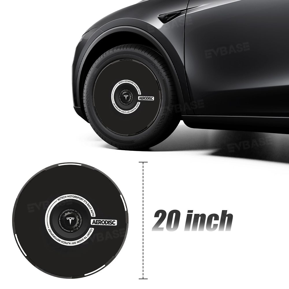 Model Y Juniper Aero Wheel Covers Custom UV-Printed Graphic Hubcaps for Tesla 18/19/20/21 Inch Wheels