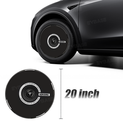 Model Y Juniper Aero Wheel Covers Custom UV-Printed Graphic Hubcaps for Tesla 18/19/20/21 Inch Wheels