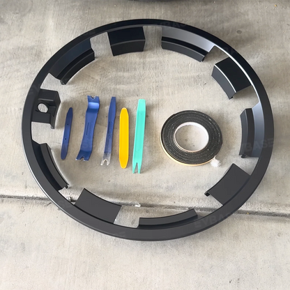 Model Y Juniper Performance Wheel Rim Protector & Wheel Center Caps Kit & Lug Nut Covers for Tesla 21" Arachnid 2.0 Wheels