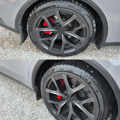 Model Y Juniper Performance Wheel Rim Protector & Wheel Center Caps Kit & Lug Nut Covers for Tesla 21" Arachnid 2.0 Wheels