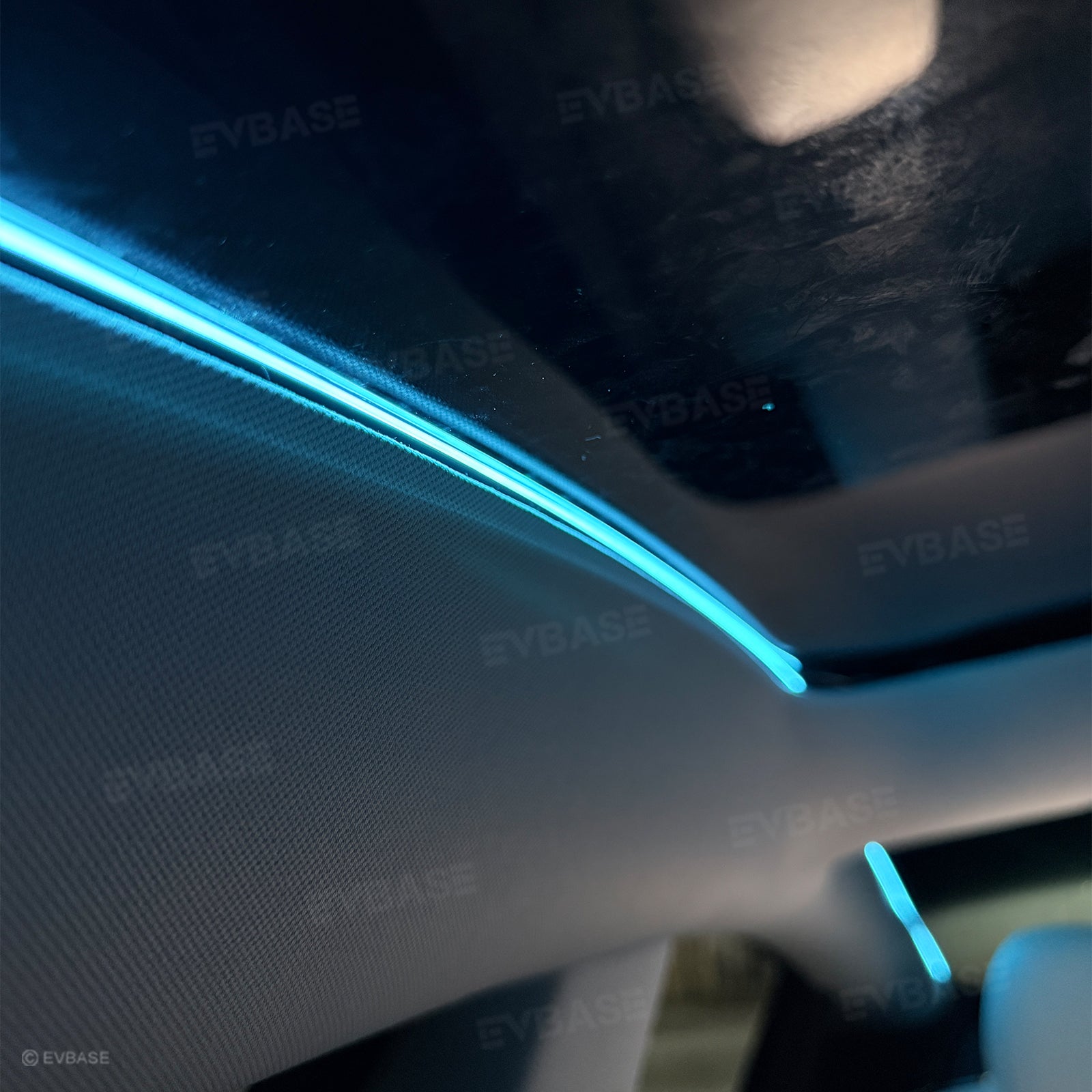 Model Y/ Y Juniper & Model 3/ 3 Highland Roof Ambient Lighting Sunroof Streamer Lights with Smart APP Control