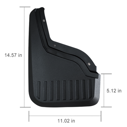 Mud Flaps Rear Splash Guards All Weather Protection for Hummer EV Pickup
