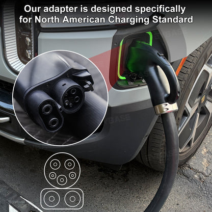 NACS to CCS1 Adapter with Extension Cable Max 350A/1000V Fast Charge CCS1 EVs at Tesla Superchargers