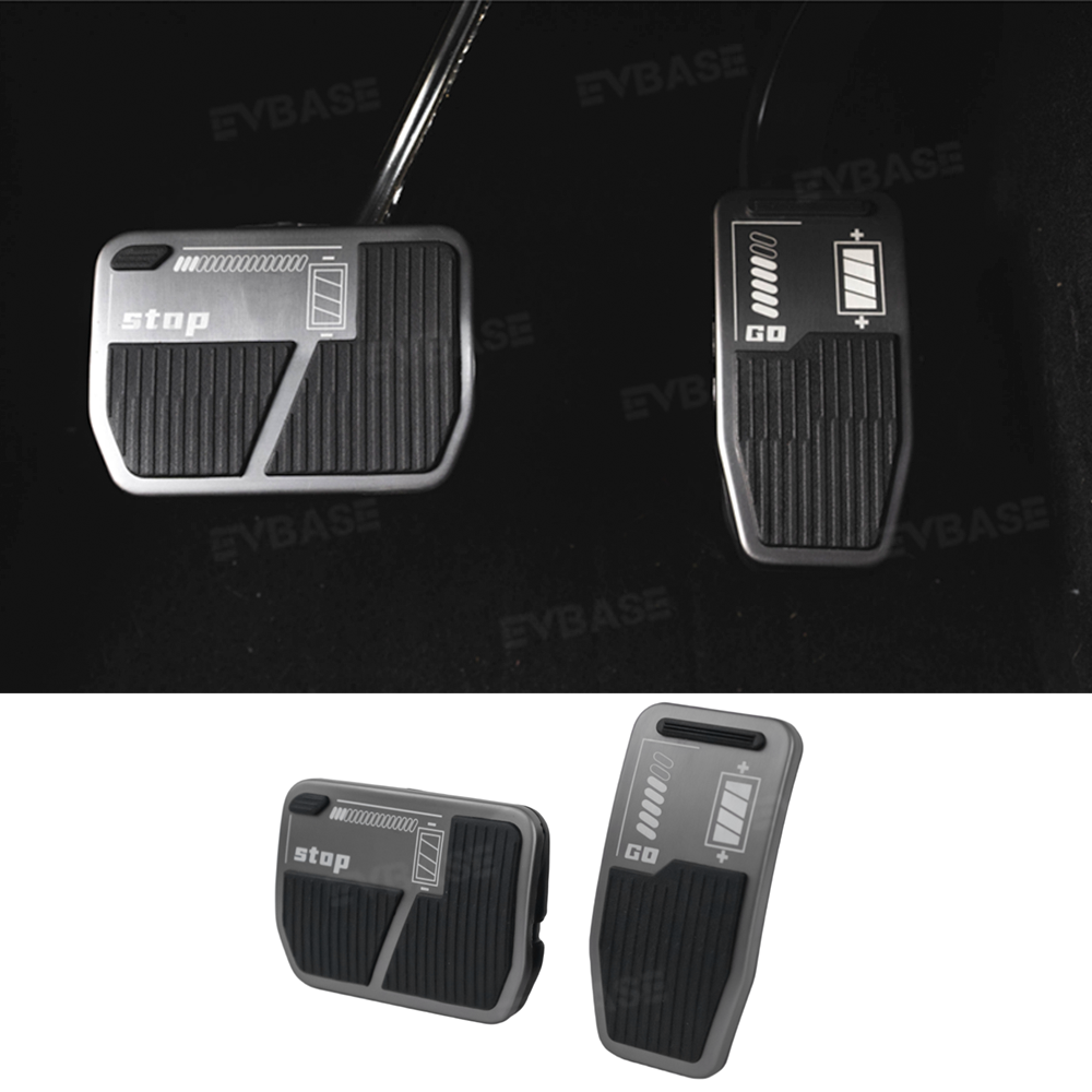 New Brake Pedal Covers Model 3 Y Non-Slip Performance Foot Silver Pedal Covers for Tesla