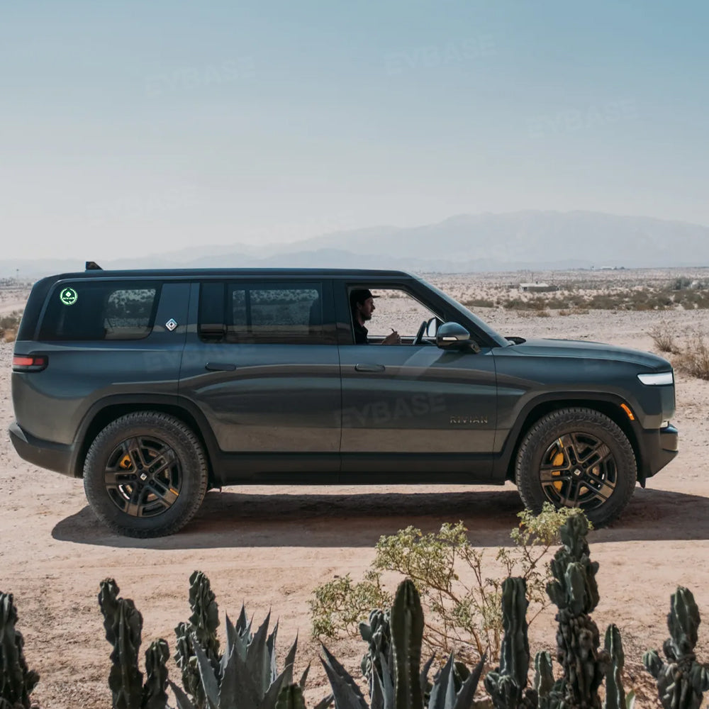Rear Quarter Window Ambient Lighting for Rivian Rear Side Window Interior LED Lights Upgrade