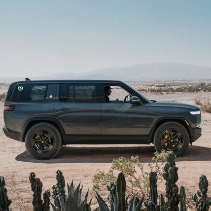 Rear Quarter Window Ambient Lighting for Rivian Rear Side Window Interior LED Lights Upgrade