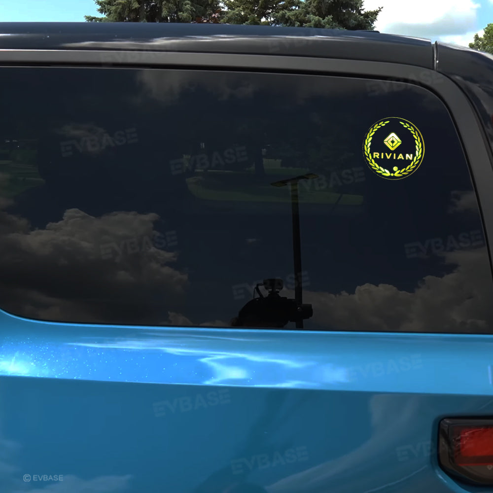 Rear Quarter Window Ambient Lighting for Rivian Rear Side Window Interior LED Lights Upgrade