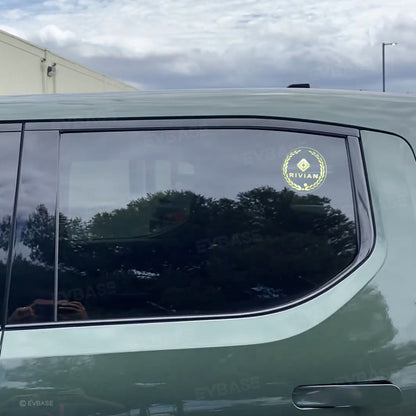 Rear Quarter Window Ambient Lighting for Rivian Rear Side Window Interior LED Lights Upgrade