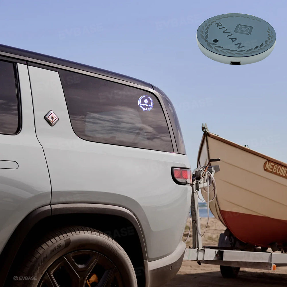 Rear Quarter Window Ambient Lighting for Rivian Rear Side Window Interior LED Lights Upgrade