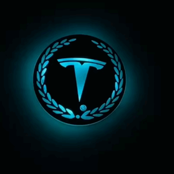 Rear Triangle Window Ambient Lighting for Tesla Rear Side Window Acrylic Interior LED Decorative Lights