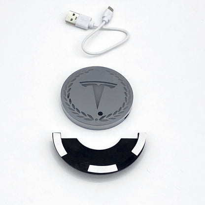 Rear Triangle Window Ambient Lighting for Tesla Rear Side Window Acrylic Interior LED Decorative Lights