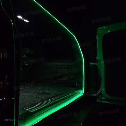 Rear Trunk RGB Ambient Lighting Interior LED Light Strip Decoration for Hummer EV