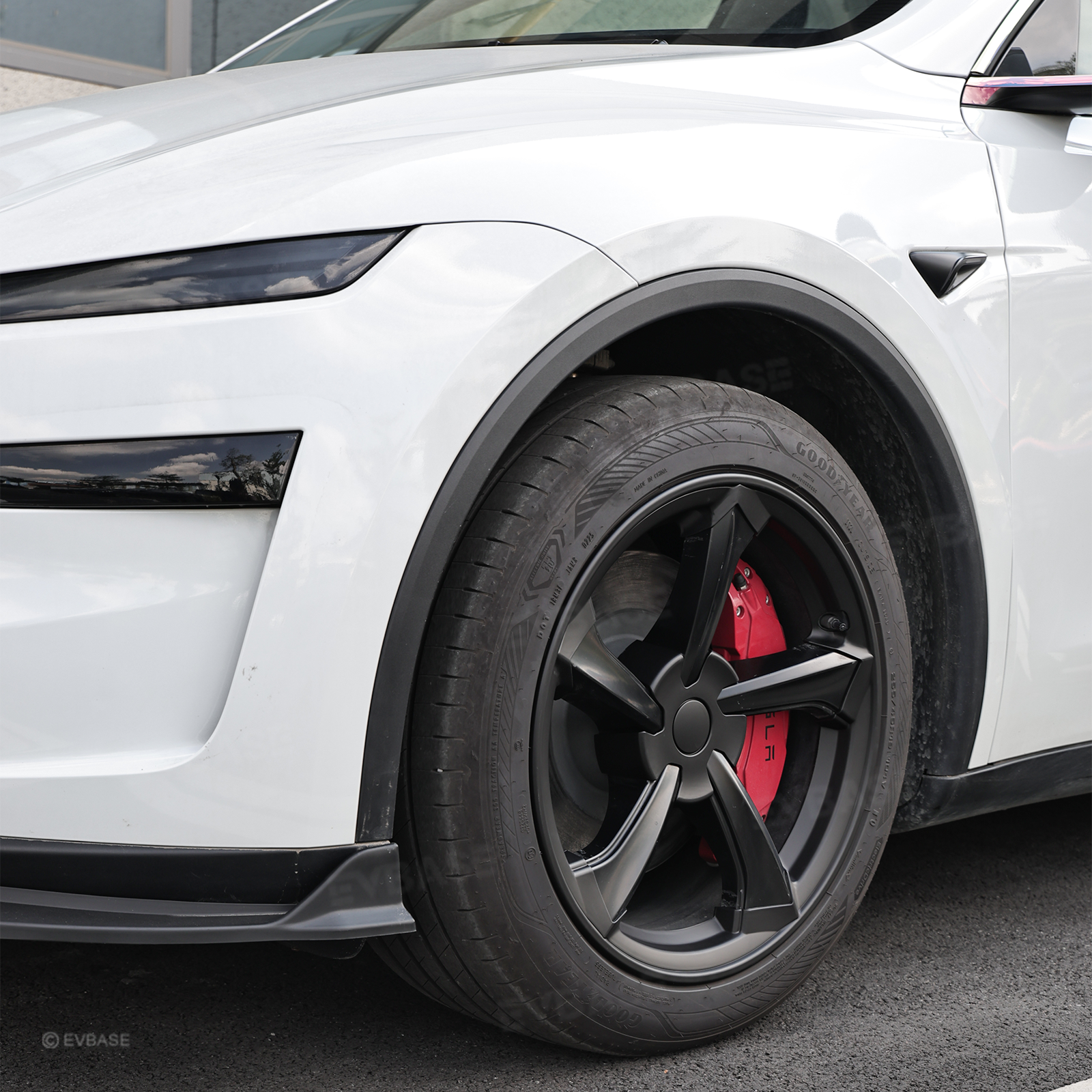 Rim Protector for Tesla Model Y Juniper 19" Crossflow Wheels Rim Case Center Hub Caps