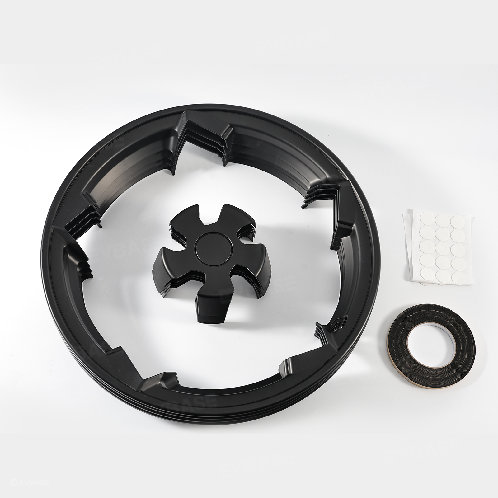 Rim Protector for Tesla Model Y Juniper 19" Crossflow Wheels Rim Case Center Hub Caps