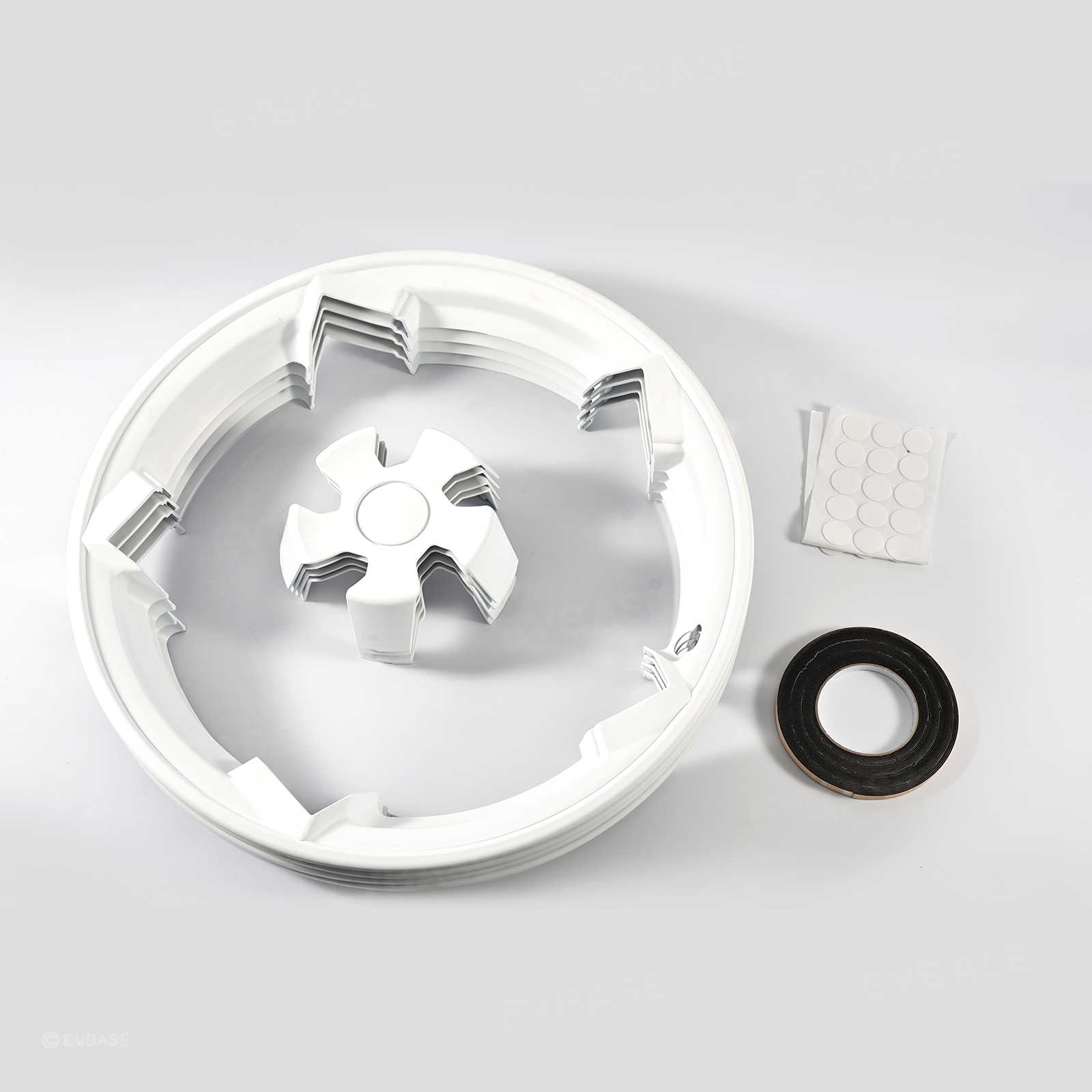 Rim Protector for Tesla Model Y Juniper 19" Crossflow Wheels Rim Case Center Hub Caps