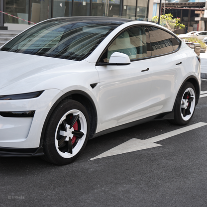 Rim Protector for Tesla Model Y Juniper 19" Crossflow Wheels Rim Case Center Hub Caps