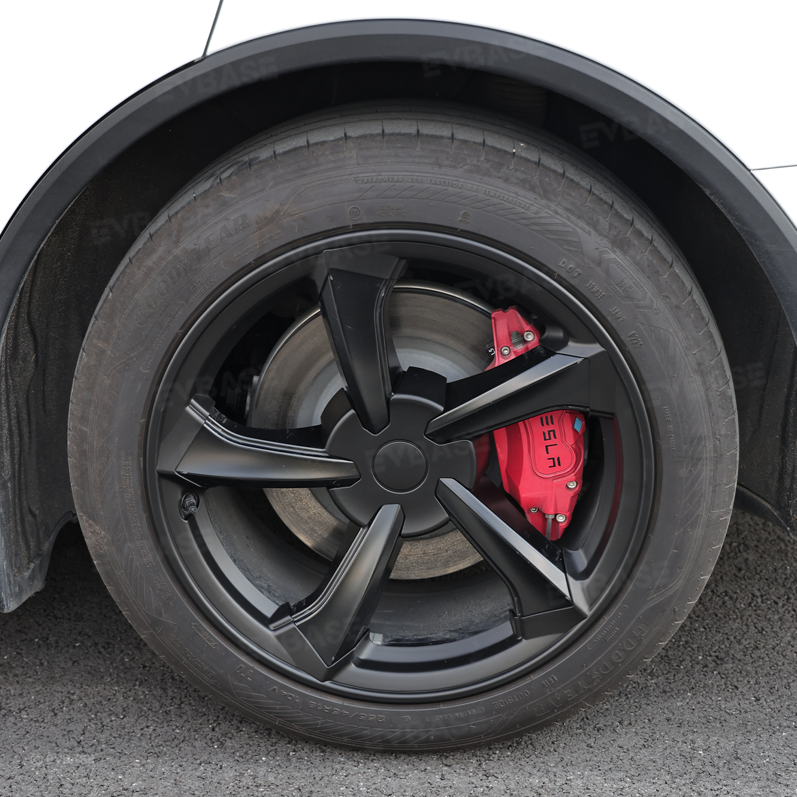 Rim Protector for Tesla Model Y Juniper 19" Crossflow Wheels Rim Case Center Hub Caps
