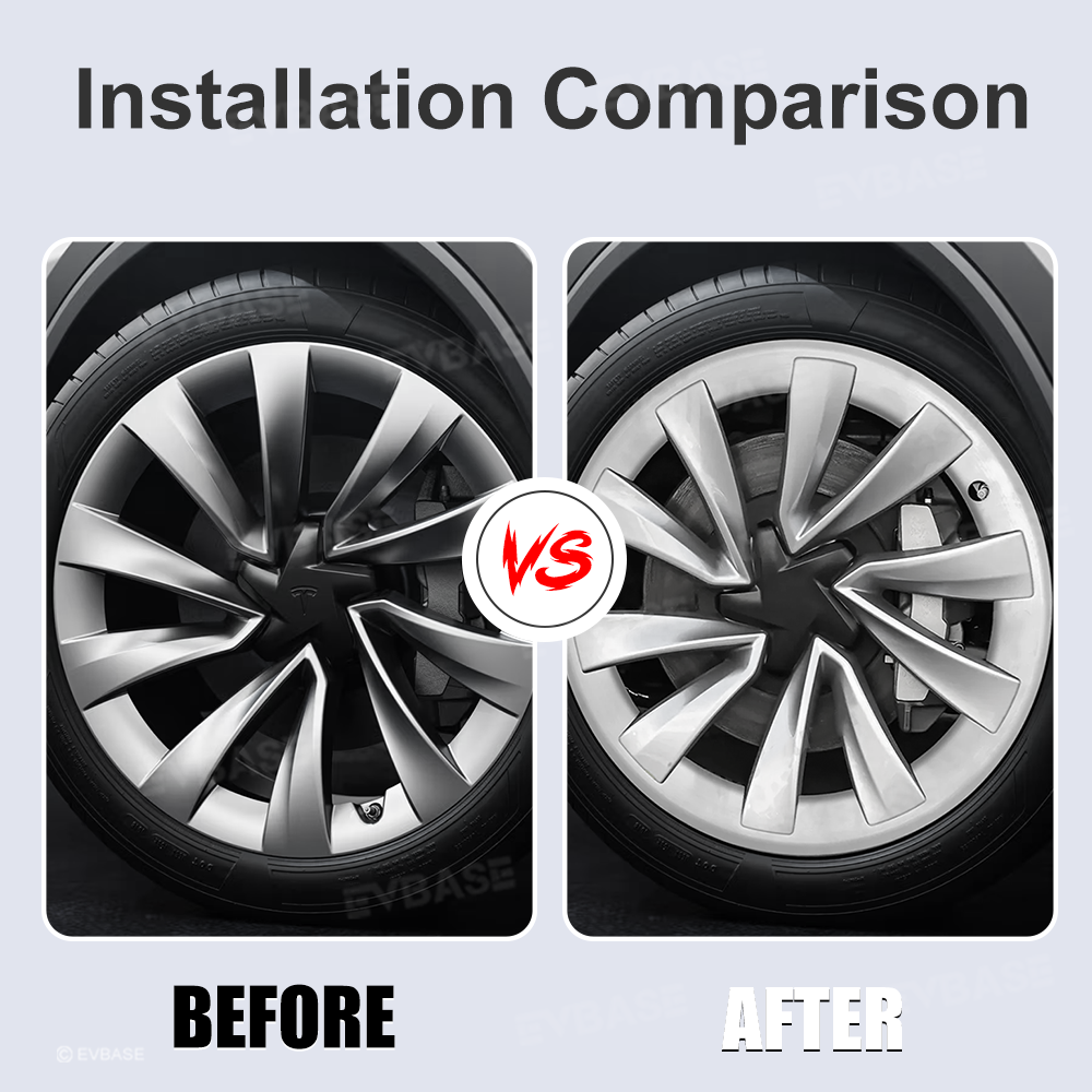 Tesla Rim Types Rim Protector for Tesla Model Y Juniper 20'' Helix 2.0 Wheels All-in-o ...