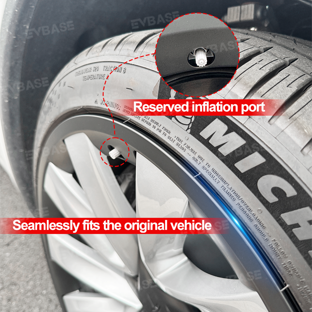 Rim Protector for Tesla Model Y Juniper 20'' Helix 2.0 Wheels All-in-one Rimcase Exterior Protective Trims