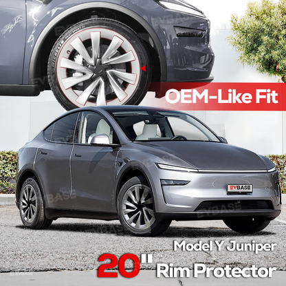 Rim Protector for Tesla Model Y Juniper 20'' Helix 2.0 Wheels All-in-one Rimcase Exterior Protective Trims