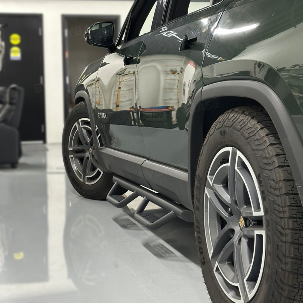R1T/R1S Running Boards Nerf Bars Tubular Style Side Steps 2.0 for Rivian