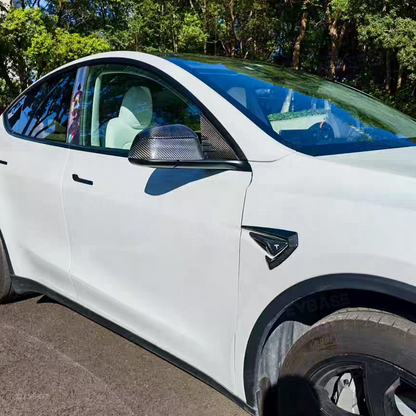 Side Fender Camera Vent Trim ABS Sporty Style Turn Signal Cover for Tesla Model Y/ Y Juniper & Model 3/ 3 Highland