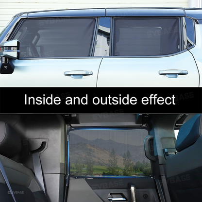 Side Window Sunshade for Hummer EV SUV Privacy Shade UV Rays Protection Sun Visor