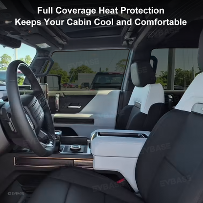 Side Window Sunshade for Hummer EV SUV Privacy Shade UV Rays Protection Sun Visor