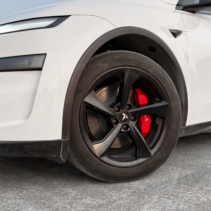 Model 3/Y Silicone Brake Caliper Covers Front and Rear Slip-On Caliper Protector Set Performance Look & No Wheel Removal