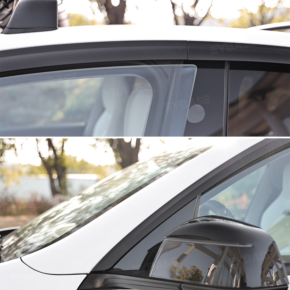 Model Y/ Y Juniper Rain Guards Side Window Visors ABS Wind Deflectors for Tesla