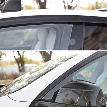 Model Y/ Y Juniper Rain Guards Side Window Visors ABS Wind Deflectors for Tesla