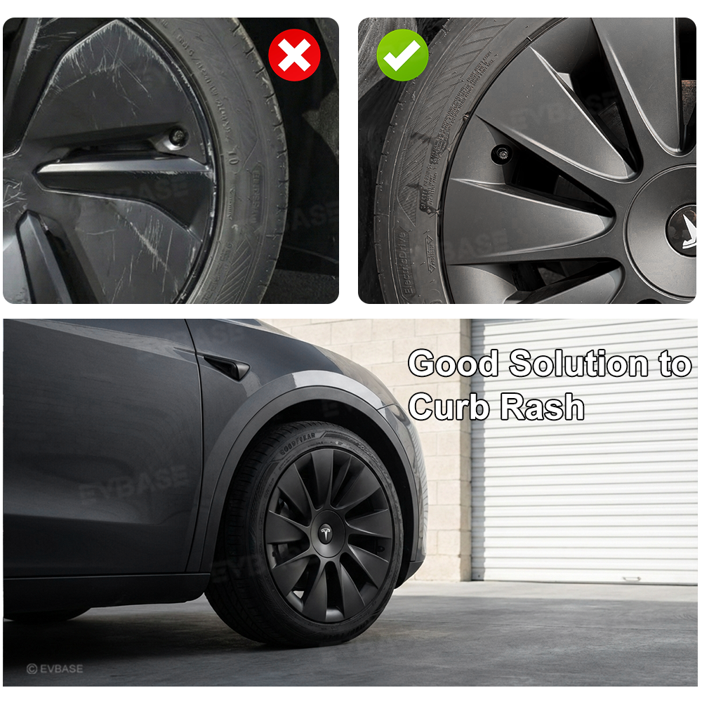 Model Y Juniper 19" Wheel Covers Induction Style Aero Hubcaps for Tesla